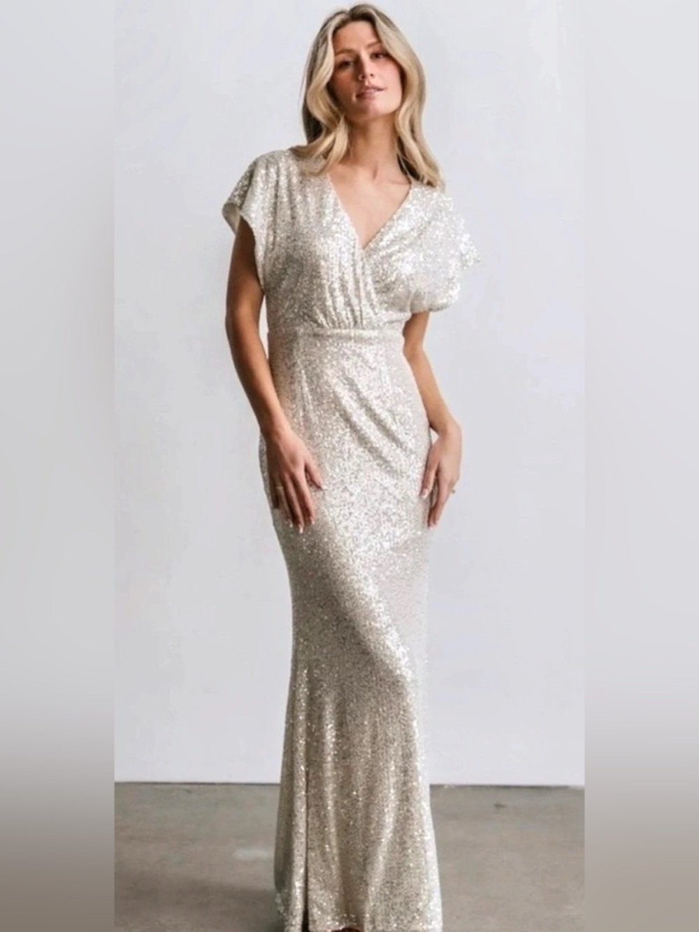 Sequin Maxi Dress